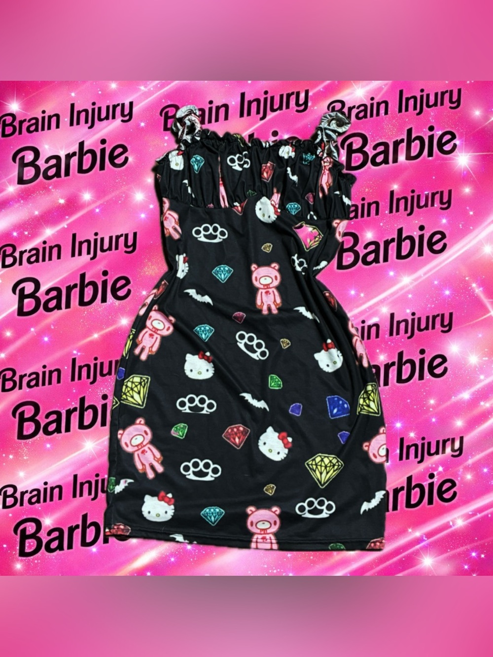 Scene girl summer dress